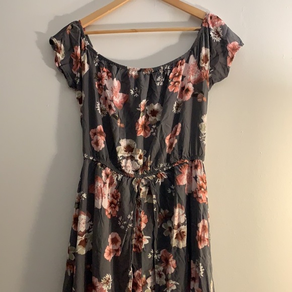 Floral Print Maxi Romper - Picture 2 of 3